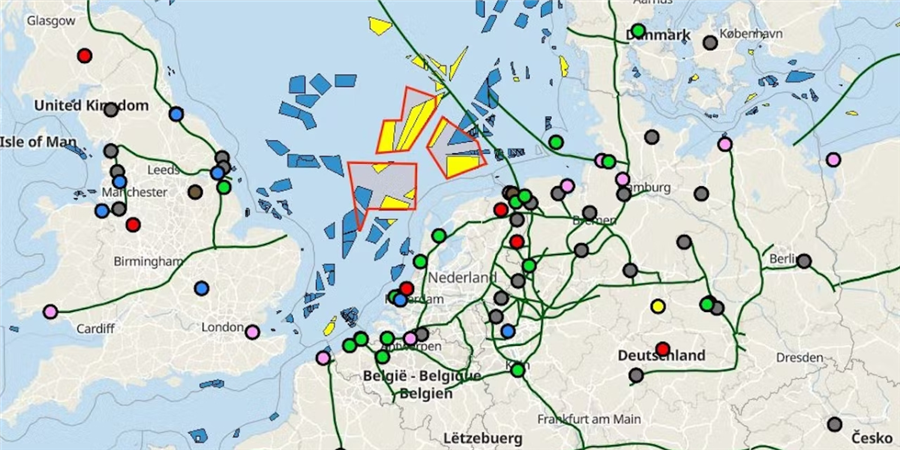 Bericht Plannen voor drie energiehubs in de Noordzee bekijken